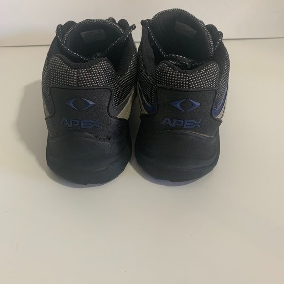 Apex Sierra Trail Runner Lace Up V753 Active Sneakers in Gray and Blue S… - Picture 3 of 8